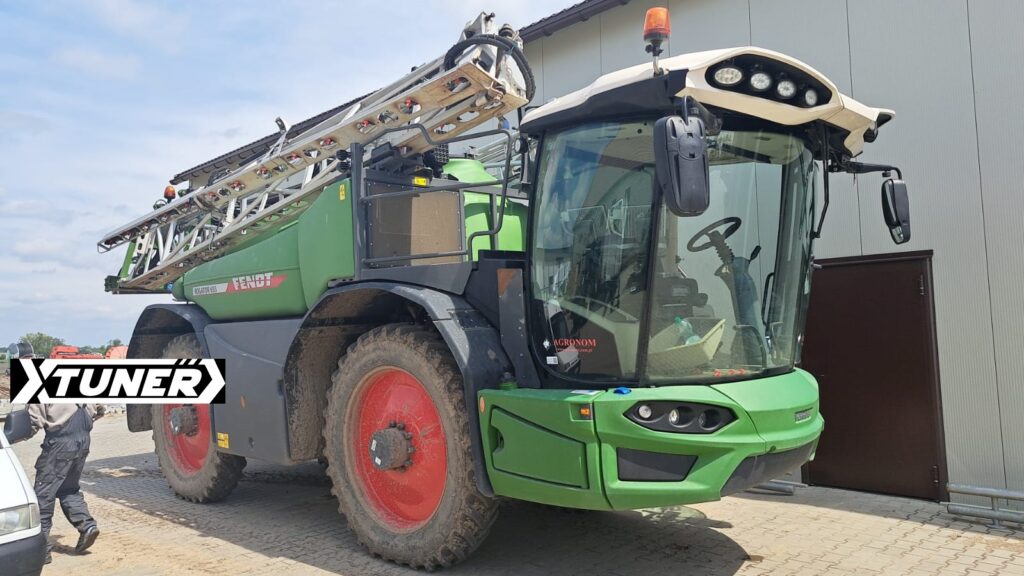 Fendt Rogator 655 po modyfikacji ECU