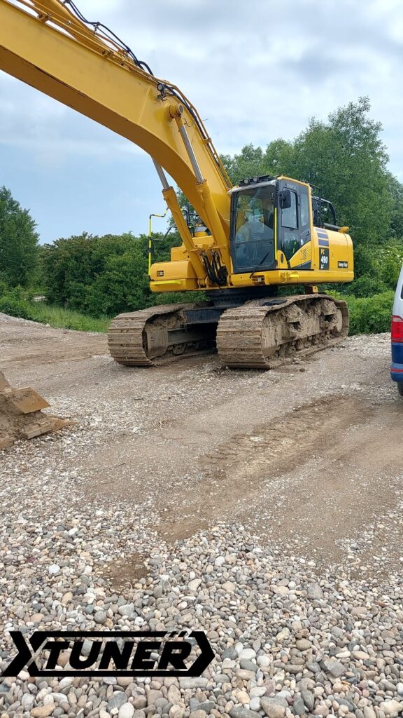 Komatsu PC490LC - sprzęt ciężki